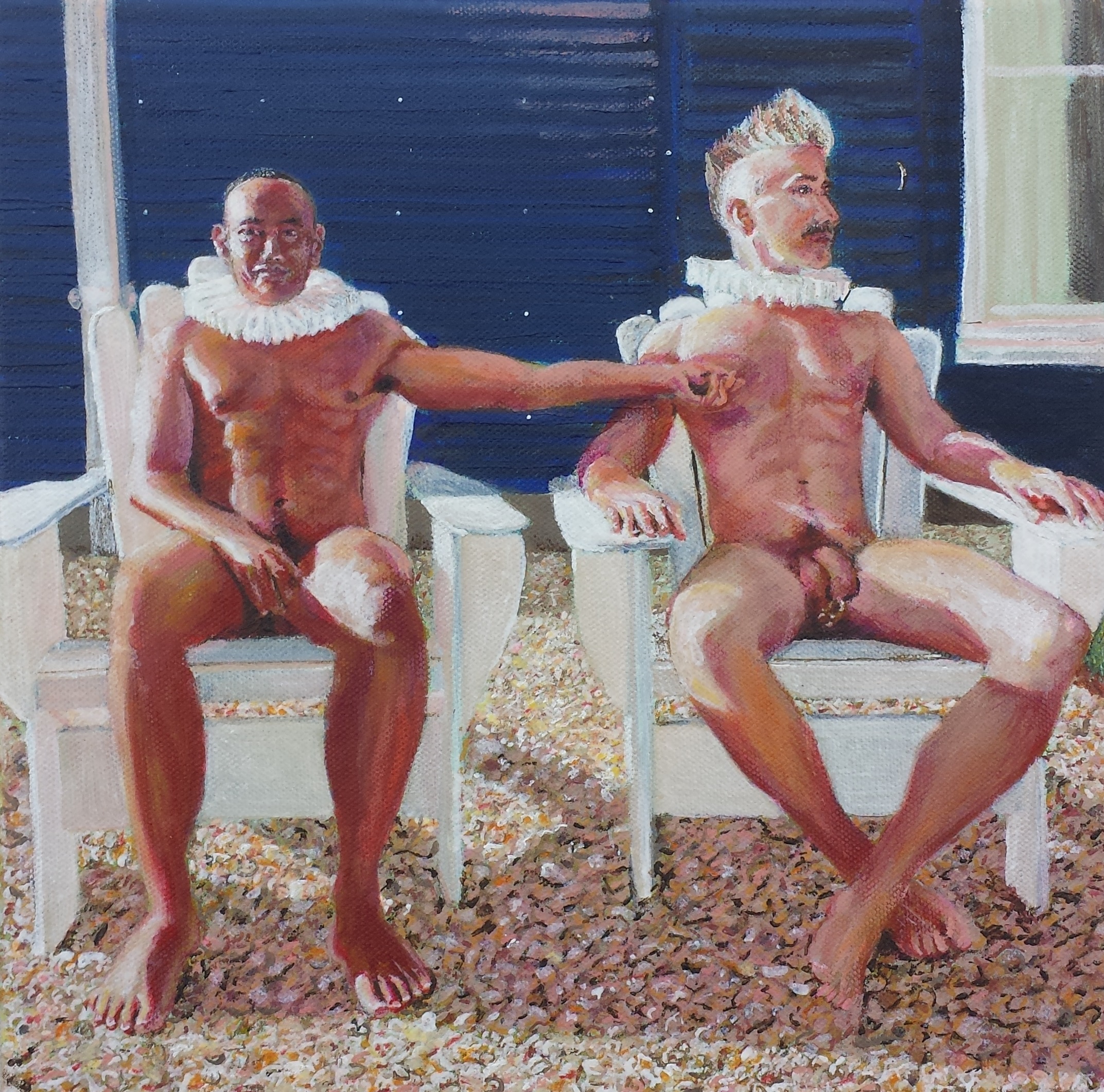 Erik Krebs-Schade_Air Stare Hair Chair (after Ecole de Fontainbleau)